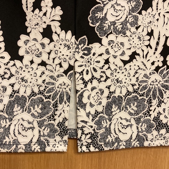 Women’s pencil skirt. Size L. Made in China. Color black and white. - Picture 3 of 4